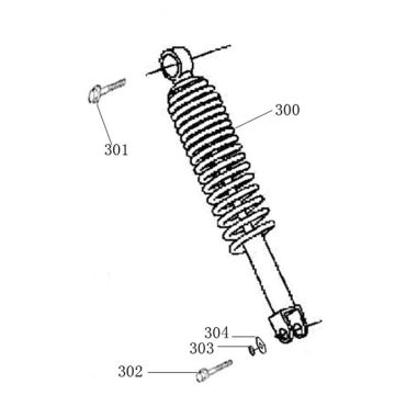 Stoßdämpfer Agm Veterano