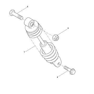 Stoßdämpfer Yamaha Bw's 2-Takt