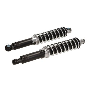 Universal-Stoßdämpfer-Set 10mm 280mm schwarz/chrom IMCA