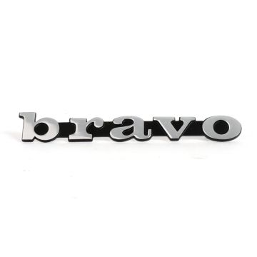Bravo-Schriftzug/Aufkleber – OEM Piaggio Bravo Motorabdeckung/Seitenverkleidung