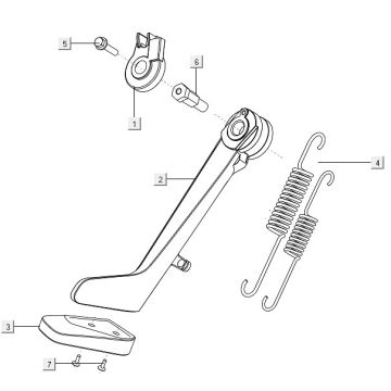 Seitenständer Niu M1