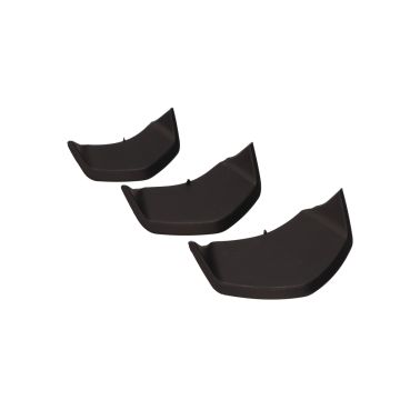 Zierleistensatz Vespa Sprint/Primavera mattschwarz Power1 (ab 2018)