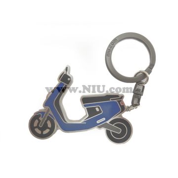 Schlüsselring M+ Blau original