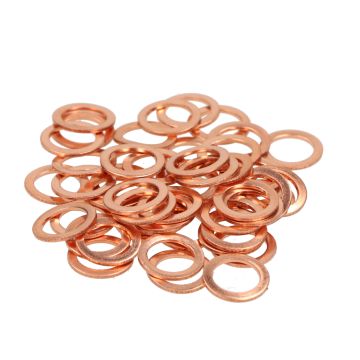 Unterlegscheibe Kupfer m8 50 Stück