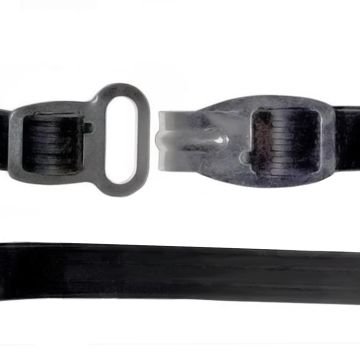 BIBIA QUICK TIE KOFFER TIE DÜNN 45 cm HAKEN/ÖSE