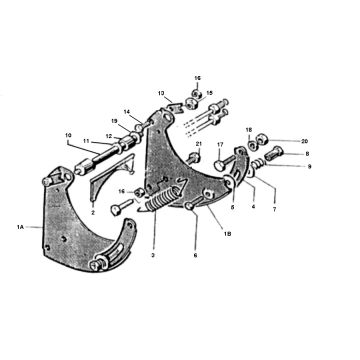 Solex Motorhalterung