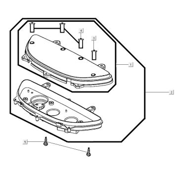Tacho Kymco Xciting 500R EVO