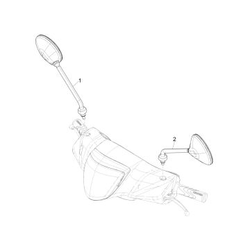 Liberty 125 IGET 4T 3V IE E4 ABS Spiegel 2015-2019 (EMEA)