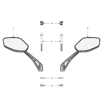 Spiegel Peugeot Speedfight 3 4-Takt