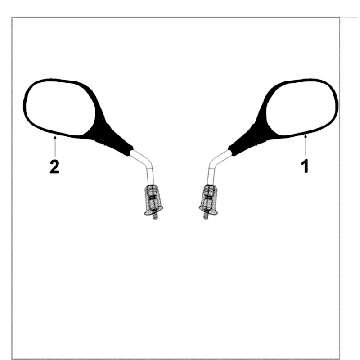 Spiegel Peugeot Tweet alt weiß