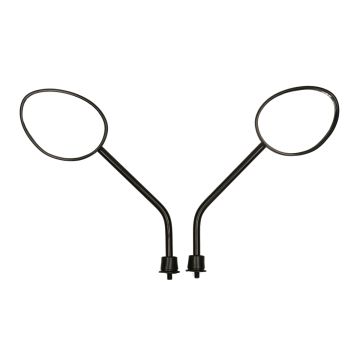 Spiegelset Piaggio Zip 2000→ 50cc 2/4-Takt schwarz DMP