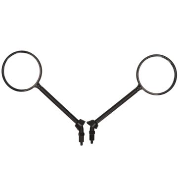 Spiegelset schwarz matt langes Modell Vespa LX-LXV-GTS-GTV-Liberty