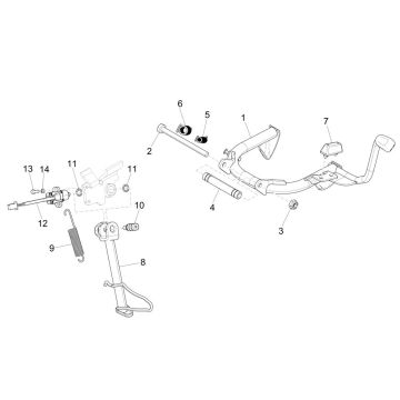 Serienausstattung Piaggio Medley 125 ABS E5 2021-2022 (EMEA)