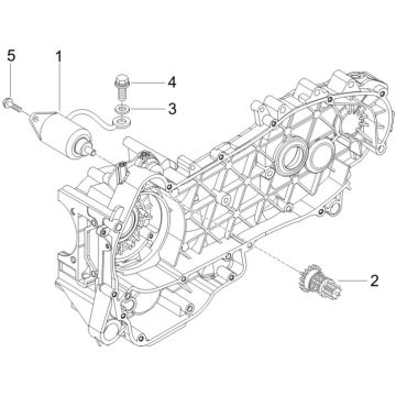 Anlasser - Anlasserritzel Gilera Runner 200 VXR 4T LC Euro 3 2006-2007