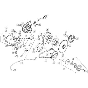 Anlasser Kymco MXU 300 4T LC