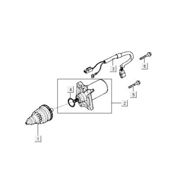 Starter Kymco Vitality 2 t Wechselstrom Sportstream