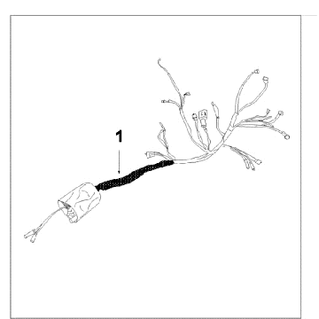 Stecker Kabelbaum Peugeot Tweet alt schwarz