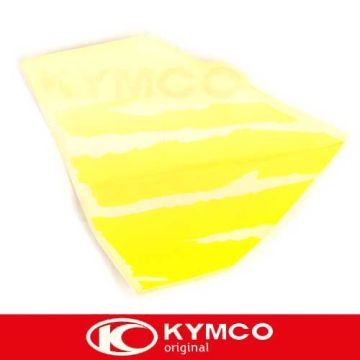 Aufkleber Super8 RH Bein rund KY für/Reißverschluss