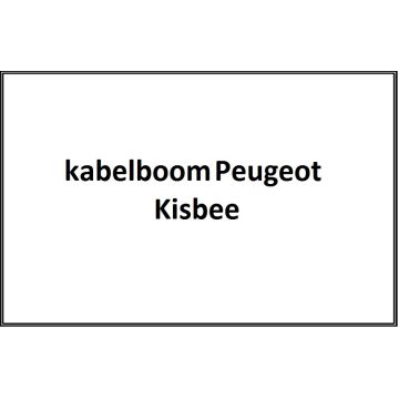 Kabelbaum Peugeot Kisbee original euro4