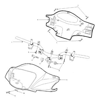 Lenkradhülle Peugeot Tweet 4-Takt
