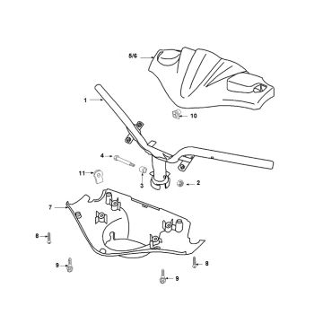 Lenkrad Peugeot Speedfight 2 AC E2 2-Takt