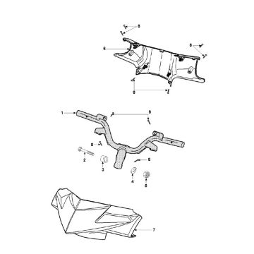 Lenkrad Peugeot Speedfight 3 AC 2-Takt