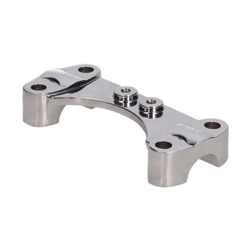 Lenkerklemm chrom (oben) Modell China AGM Grande Retro/Bella/Torino/Roma/Custom/Borsalino/Amaro/Classic/Aurora original Benzhou