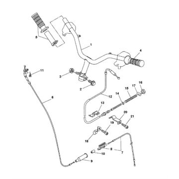 Lenker Yamaha Bw's 2-Takt
