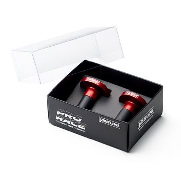 Lenker Ausgleichsgewicht Set Aluminium CNC 22mm rot Yasuni pro Rennen