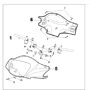 Lenkbogen Peugeot Tweet altbraun