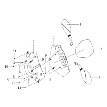 Lenkgetriebe Generic Cracker limitiert weiß 2009 2-Takt 25
