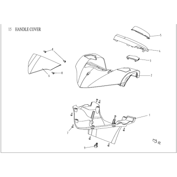 Lenkerkappen AGM Venom schwarz