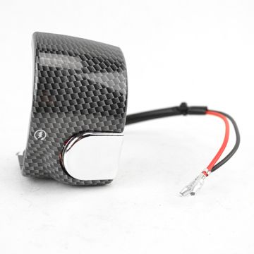 Schaltereinheit Lenker Yamaha Aerox/MBK Nitro 2002->Carbon rechts