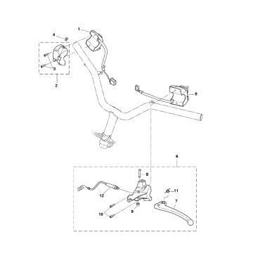 Lenkerschalter Yamaha Bw's 2-Takt