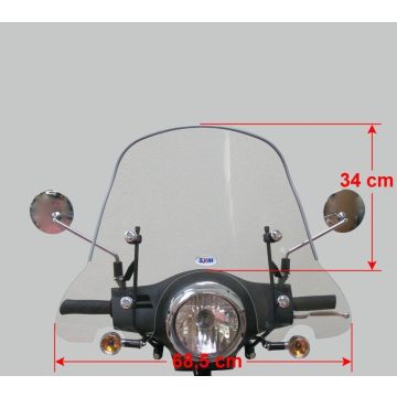 Windschutzscheibe medium klar SYM Allo GT original SY530-AGT-00S