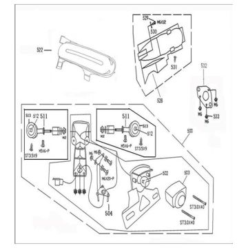 Lichter hinter China Grande Retro Euro4