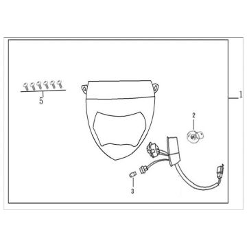 China Zip Scheinwerfer
