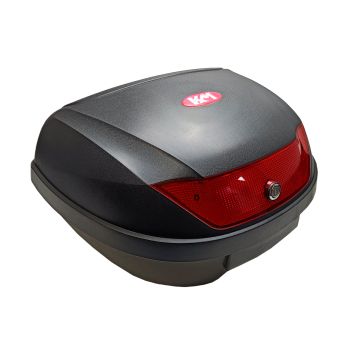 Topcase mit Schnellwechselplatte 51 Liter schwarz (2 Integralhelme) DMP