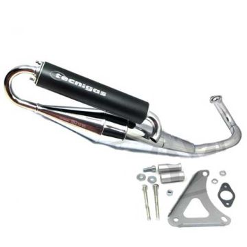 Auspuff Piaggio 2-Takt chrom CE Tecnigas Next-R