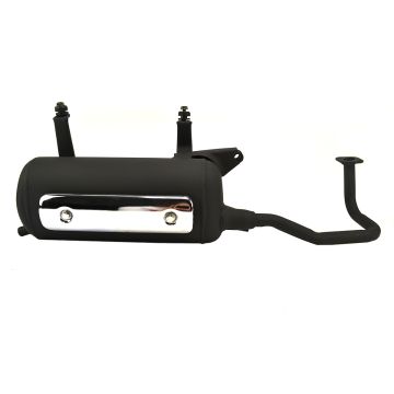 Auspuff China GY6 50cc 4-Takt Modell China AGM Grande Retro/Bella/Torino/Roma/Custom/Borsalino/Amaro/Classic/Aurora/Sensa/Milano/Junior/Firenzi (139QMB) = Motorcode