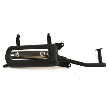 Auspuff China Grand Retro + steun CE