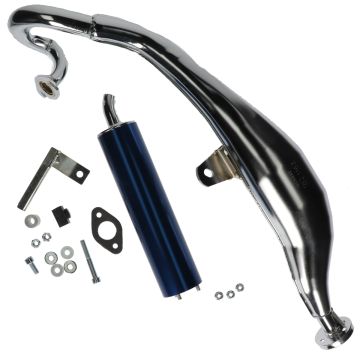 Auspuff Technigas Next chrom Honda Wallaroo/Peugeot Fox