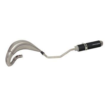 Auspuff Malaguti XSM, XTM/Yamaha DT/Motorhispania RYZ/Peugeot XPS E-Nox Edelstahl Tecnigas