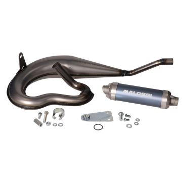 Auspuff -Malossi Too Bad- Piaggio/Vespa Ciao/Bravo/PX/Citta/Italjet Paket Durchmesser 22/5mm Anschluss 3218787