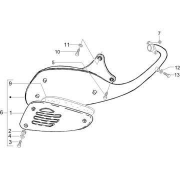 Auspuff Vespa Lx 2-Takt
