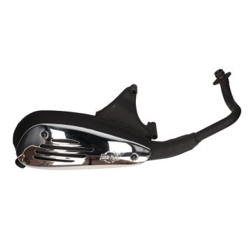 Auspuff -Sito Plus- Piaggio/Vespa 50 4-Takt 4V Motorblock LX/S 2008-2014/Primavera/Sprint 2013-2017 LX50 4-Takt/Fly 50 4-Takt/S50 4-Takt 0745