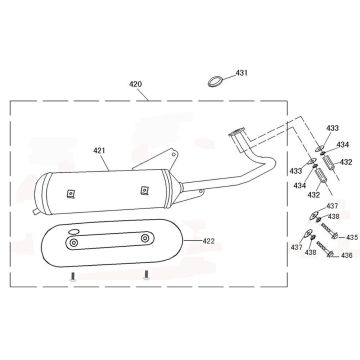 Auspuff Sons Grace schwarz