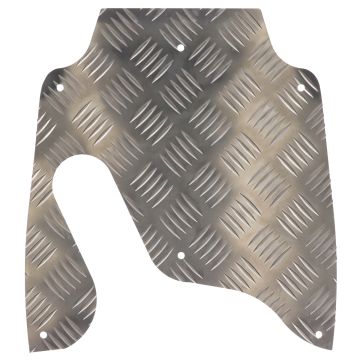 Untersitz/Schutzplatte unter Aprila Sr 97-00 Aluminium-Trennplatte