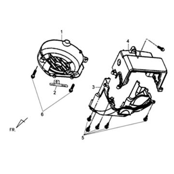 Sym XPRO 50 E4 Lüftungsgehäuse