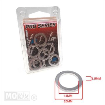 Aluminiumring Artein Pro-Serie 14x20x1,5 10 Stück